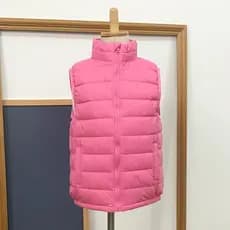 Jujia Clothing 2026 Colete infantil colete 90 pato branco para baixo meninos meninas coletes