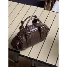 Nicho Design Retro portátil motocicleta saco feminino marca de moda boliche ombro mensageiro saco