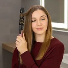 Babyliss Modelador Cachos Cabelo Ondulado Enrolar Definir Ondas Beleza Chapinha Escova Oferta