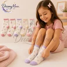 Kit até 18 Pares Meia Infantil Menina Estampadas Criança Feminina 0 A 10 Anos Premium