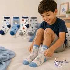 Kit até 18 Pares Meia Infantil  Menino Estampadas Criança Masculino 0 A 10 Anos Premium