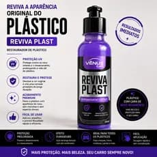 Revitalizador De Plástico Borracha Painel Vênus Car,  Proteção Restauração com Hidrorrepelencia