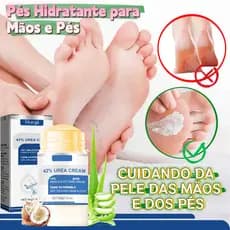 Creme para Pés Secos Tratamento Intensivo 42% Ureia Aloe Vera Esfoliante Creme Reparador em Bastão Mãos e Pés Hidratante