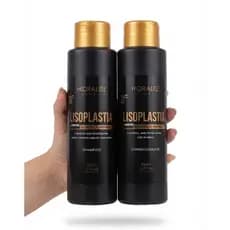 Kit Sampoo + Condicionador Lisoplastia Hidralise  Ação Instântanea Reconstrução Profunda dos Fios 500ML