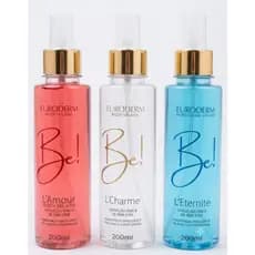 Body Splash Be! Euroderm Sensação Única de Bem Estar Fragrância Envolvente Pele Macia e Perfumada 200ML