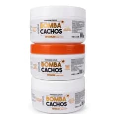 Cronograma Capilar Bomba Cachos Hidratação Nutrição Reparação 300g