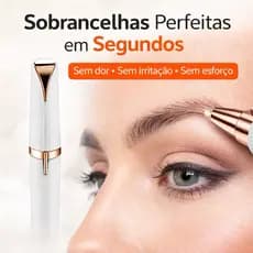 Depilador Facial Sobrancelha USB LED Portátil Indolor