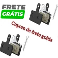 2 pares de pastilha para bicicleta freio Shimano