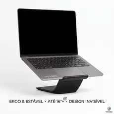 Suporte Para Notebook, MacBook, Tablet Invisível e Minimalista Elevador de Mesa Resistente Universal