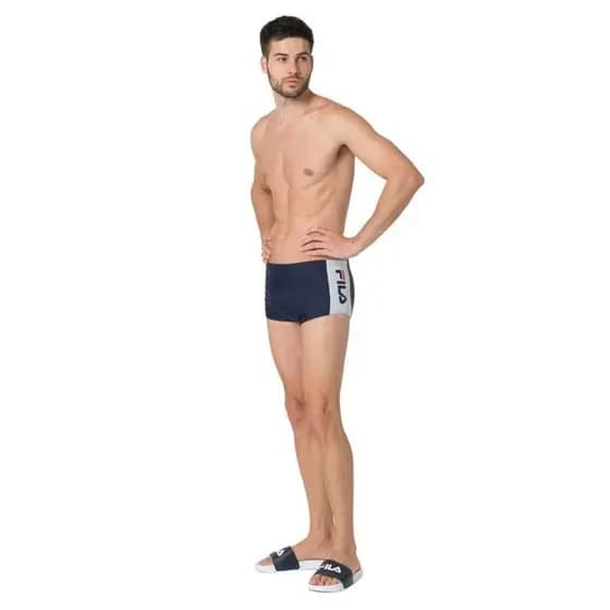 Sunga Para Natação Masculino Fila Logo II Lançamento Original Sunga Masculina de Praia Fila