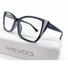 Armação Óculos Grau VEXO Feminina Quadrada Acetato – Acompanha Estojo e Flanela