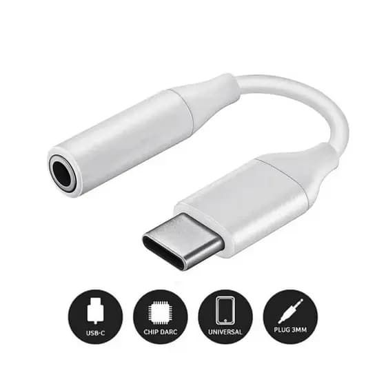 Cabo Adaptador Tipo-C Para Fone Ouvido P2 KA-81-TY / EL-3121-TY