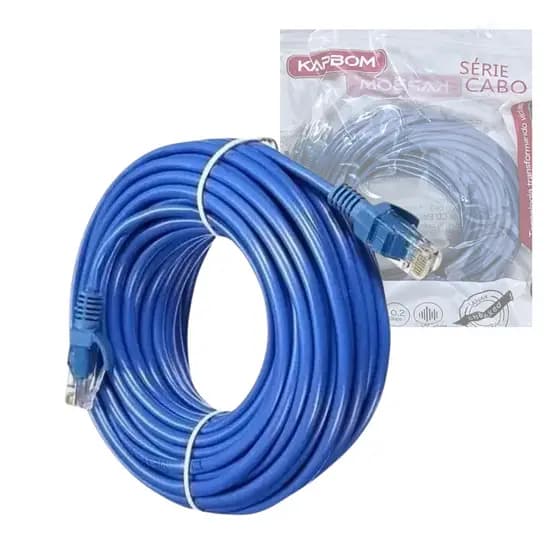 Cabo de Rede 15 Metros Cat5e Ethernet RJ45  -  KAP-W-15M