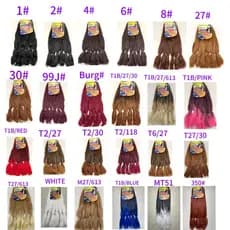 kit cabelo Jumbo 400  gramas 30 pacotes para trança