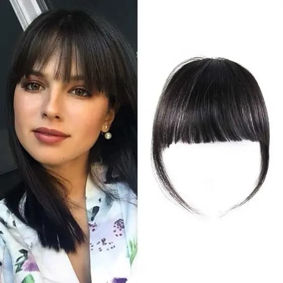 Franja 100% Humana Aplique Tic Tac