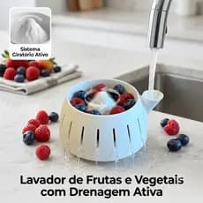 Higienizador De Alimentos E Saladas Centrífuga Rápida Prática