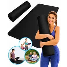 Colchonete Tapete EVA 200x50 10mm Fitness Yoga Antiderrapante Conforto Máximo Pilates Treino