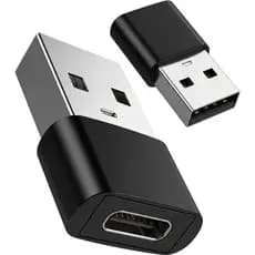 Adaptador Tipo C para USB OTG Carregamento Rápido Transferência de Dados Compatível Android, Iphone, Notebook, Macbook