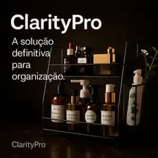 Organizador Aramado Multiuso Dois Andares Preto Prático