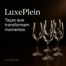 Conjunto 6 Taças Cristal 615ml Elegantes para Vinho e Champanhe