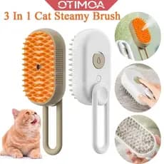 Escova a Vapor para Pets com Vapor Relaxante para Gatos e Cães Envio Local