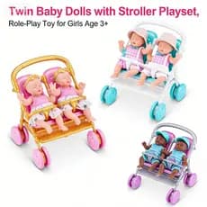 I5HC ZURU My Mini Baby Série 2 5 Cápsulas Surpresa Colecionáveis com Bebês Realistas para Meninas
