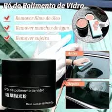 Pó De Polimento De Vidro-Óxido De Cério 80g (2.82 Onças) Premium TREO 85 %-3.5 Mícrons-Remove Arranhões E Imperfeições