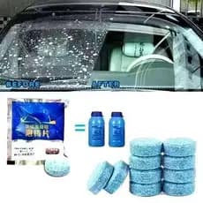 5/10 Peças Detergente Limpador De Para-Brisa De Carro Limpa Vidro Dose Concentrada Filme Sólido Efervescente