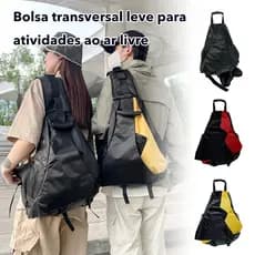 Nova Bolsa De Ombro Capacidade Tendência Urbana Único Saco Peito Grande Rosto Rua Legal Mensageiro Viagem