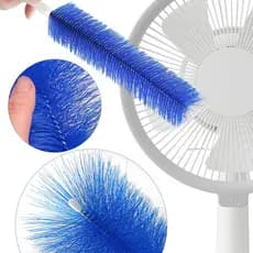 Ventilador escova coletor de poeira doméstico dobrável limpeza ar condicionado Plug