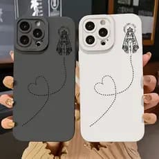 Capinha Capa De Silicone Anti-impacto Nossa Senhora Maria Para IPhone 7 8 X Xs XR 11 12 13 14 15 16 17 Air Plus Pro Max