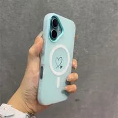 Capa Magnética De Carregamento De Choque Gelatinoso Para IPhone 11 12 13 14 15 16 Normal Plus Pro Max