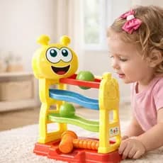 Brinquedo Bate Bolinha Mini Microfone Musical Bebê Educativo Jogo Infantil Presente Mesa Borboleta