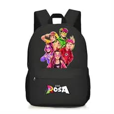 Mochila adulto e Infantil DOS ROSA Escolar  EMILLY VICK Bolsa Leve e Reforçada de Nylon em PROMOÇÃO