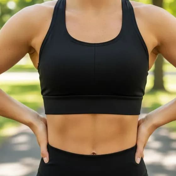 Top Cropped Fitness Sem Bojo Cós Largo Treino Casual Academia Multiuso