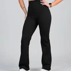 Calça Legging Flare Leg Boca De Sino Bailarina lançamento