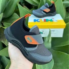 Tênis Klin Infantil Menino Calce Fácil Slip On Confortável Leve Original Conforto Leve Antiderrapante Casual Dia a Dia