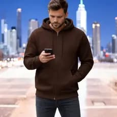 Moletom Casaco Com Capuz Jaqueta Inverno Blusa De Frio Oversized Com Zíper Masculino Femenino Roupa Urbana Unissex Look