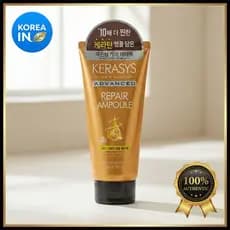 Kerasys Advanced 10x Repair Ampoule Hair Pack - Máscara Reconstrução Pós-Química e Pontas Duplas