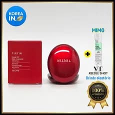 [MINI] TIRTIR Mask Fit Red Cushion Foundation 4.5g/45cores-Base Coreana Alta Cobertura Longa Duração
