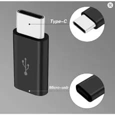 Adaptador Micro USB para USB TIPO C (observe a foto)