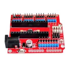 Shield Adaptador Base Expansão Arduino Nano V3.0 Uno R3