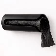 Suporte para Rolo de Saco de Lixo com Dispenser Porta Sacolas Organizador Compacto para Banheiro e Lavanderia
