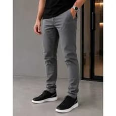 Calça Masculina Sarja 38 ao 56 Estilo Old Money Com Elastano e Algodão de Alta Qualidade Plus Size 38 ao 50 52 54 56