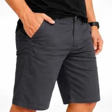 Bermuda Masculina Plus Size 50 ao 58 Algodão e Elastano Confortável Sarja Tecido Premium Leve Bermuda 50 52 54 56