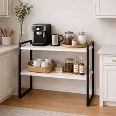 Buffet Aparador Cantinho Café Estante Balcão Moderno Decoração Estilo Industrial Ferro