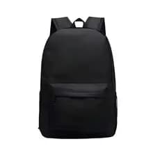 Mochila Preta Resistente Escolar Faculdade Trabalho Unissex Feminina Masculina