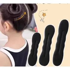 Acessório De Cabelo Para Fazer Coque Alto Rápido- Easy Magic Bun Cor Preto modelo 1