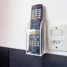 1/2/3/4 Suporte de Parede para Controle Remoto Ar condicionado - Acrílico Transparente 2mm