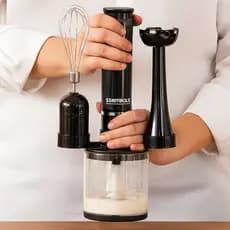 Kit Mixer Processador Batedor Alimentos 3 Em 1 Versátil Potente Design Prático 220V